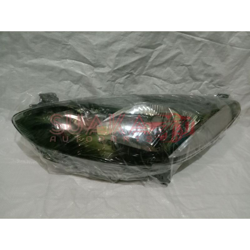 headlamp lampu depan mazda 2 2012