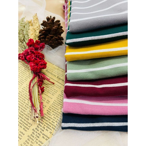 T-Shirt (SALUR) • Kaos Atasan Cewe Phenomenal / FENOMENAL Salur Kesamping || Kaos Wanita Lengan Panj