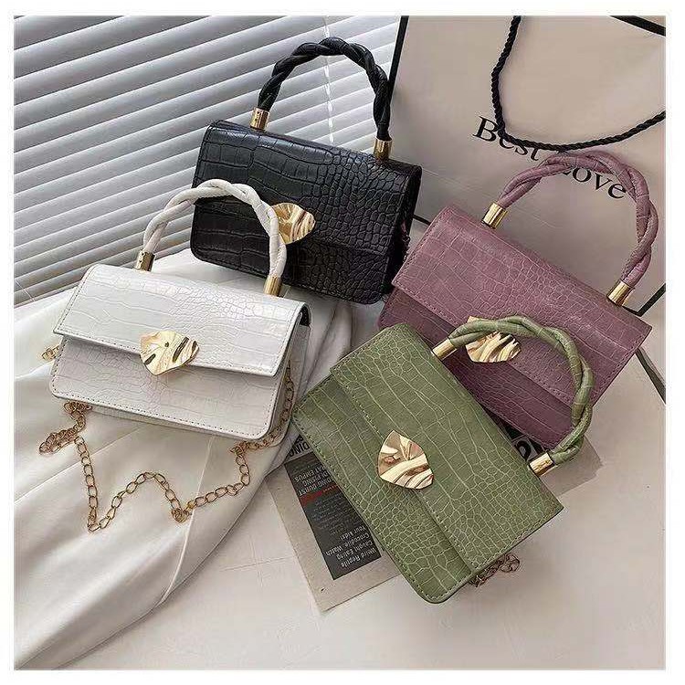 Rowling (Tas-139) Tas Bahu Wanita/Tas Selempang Wanita Fashion Croco/Tas Selempang Wanita Cantik Dan Elegan