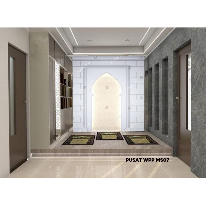 Wallpaper Mushola Rumah Custom 3d