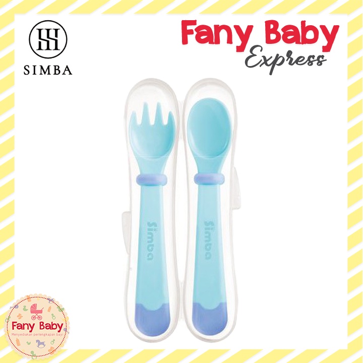 SIMBA IT'S YUMMY LEARNING SPOON &amp; FORK SET