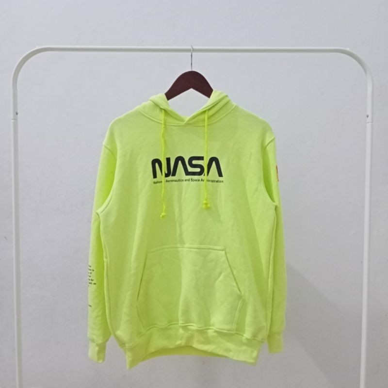 Hoodie nasa rocket, green