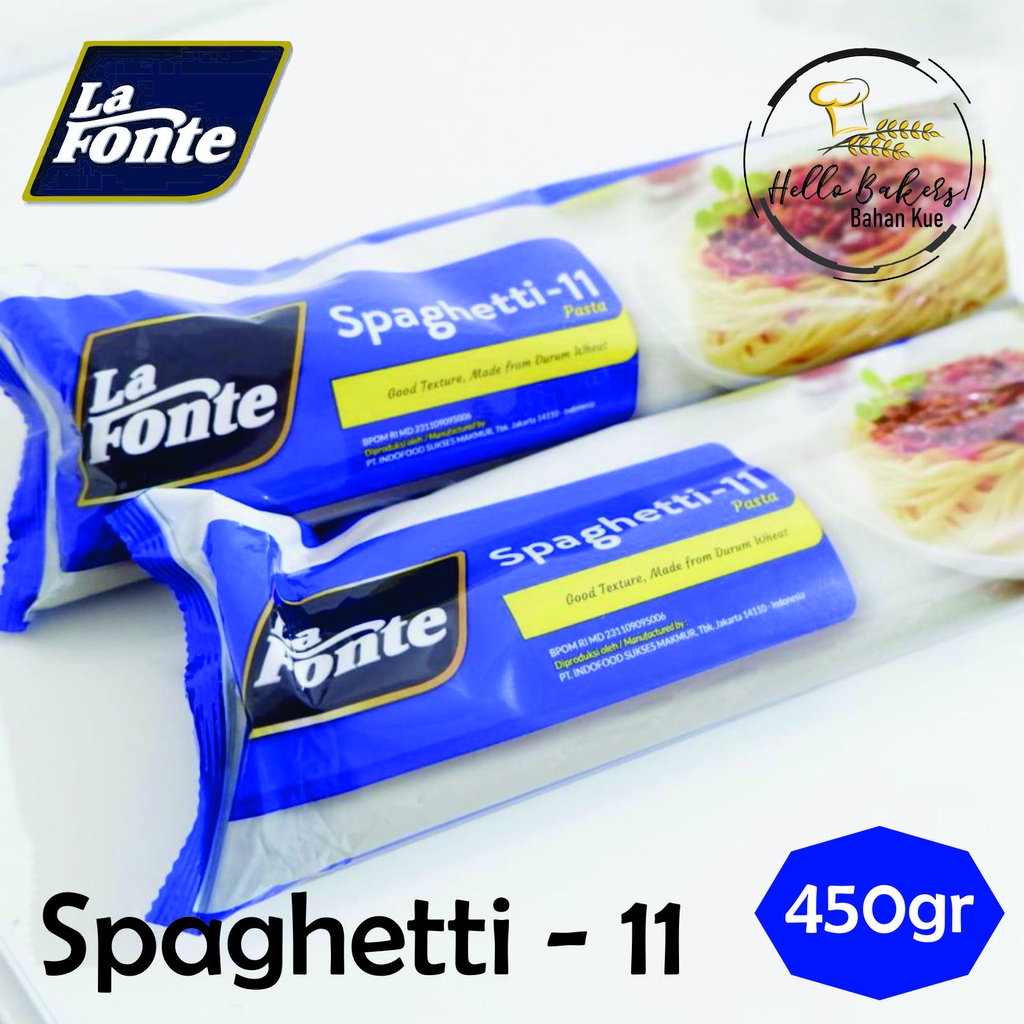 

LA FONTE SPAGHETTI 450 GR / PASTA LA FONTE / SPAGHETTI / PASTA / LA FONTE
