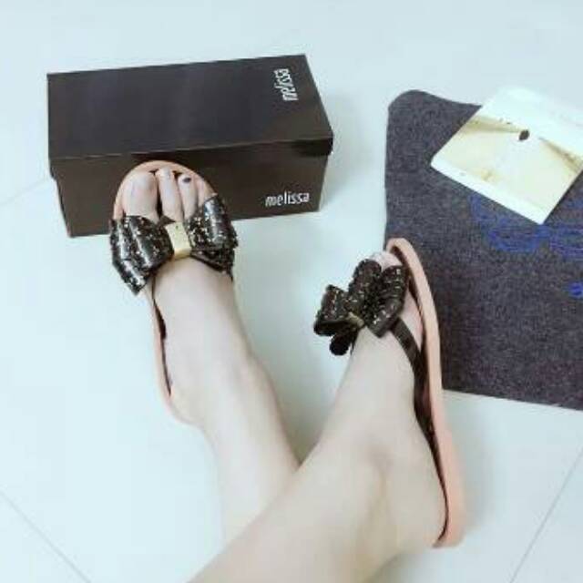 Sandal wanita import melissa ultragirl sweetxvi