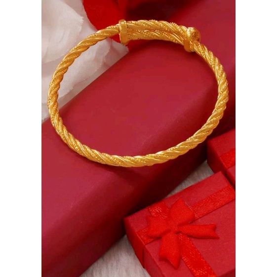 gelang ulir emas bangkok