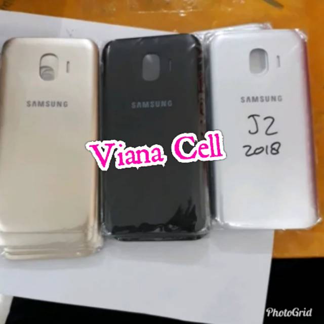 BACK DOOR BACKDOOR CASING COVER TUTUP BELAKANG BATERAI KESING SAMSUNG J2 PRO J250 J2 2018 ORI