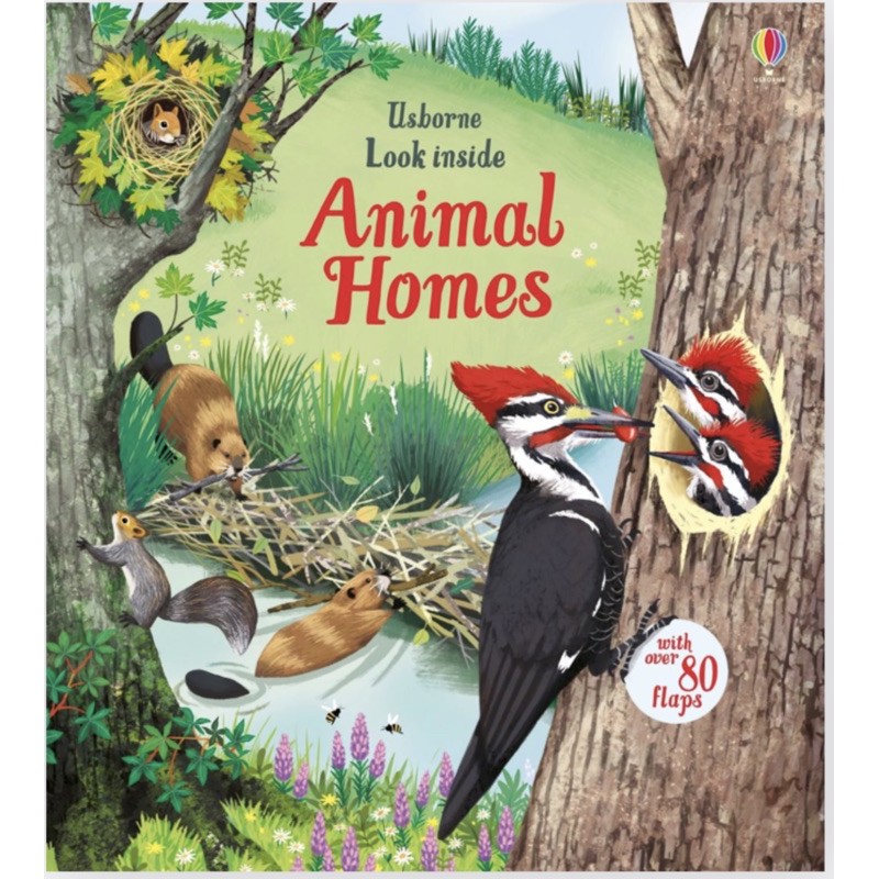 USBORNE - LOOK INSIDE ANIMAL HOMES