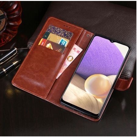 Samsung A72 Cover Wallet Leather Case