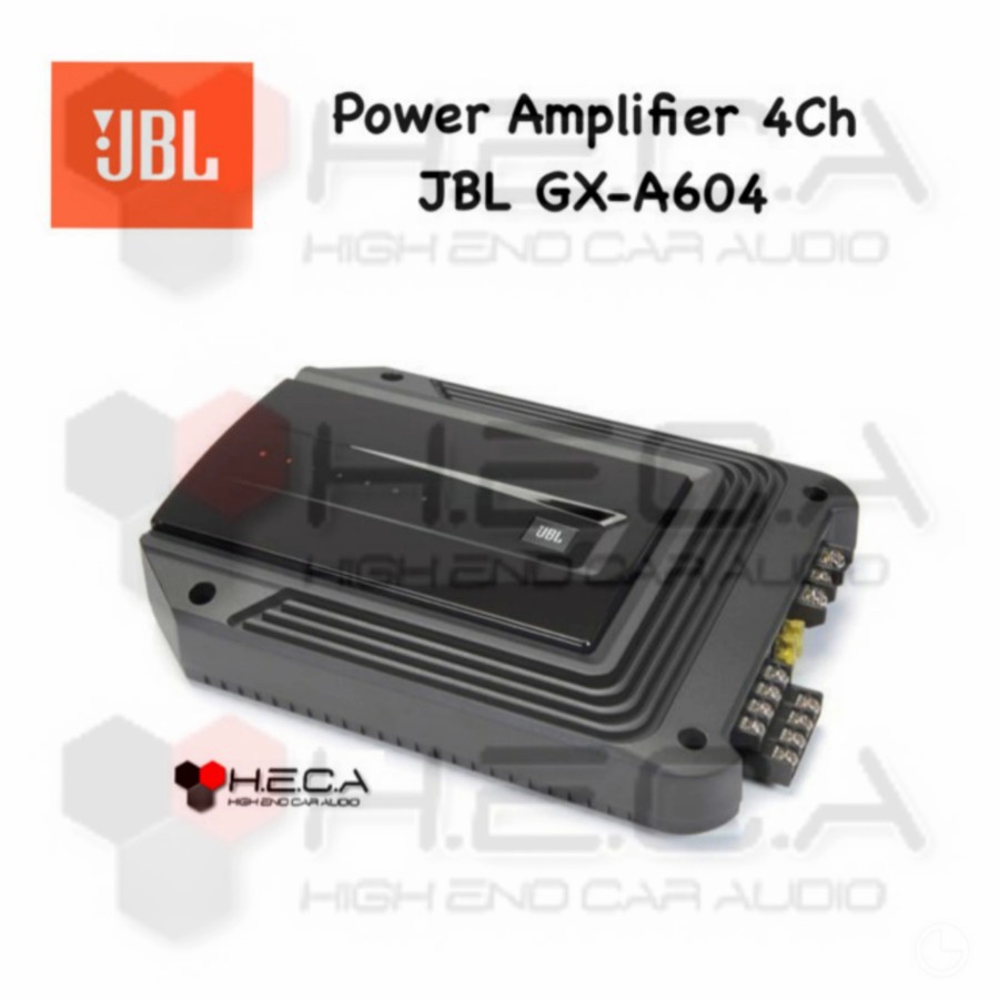 Power Amplifier Mobil 4Ch Channel JBL GX-A604 GXA604 GX A604