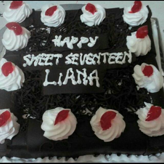 

Black forest ukuran 20x20