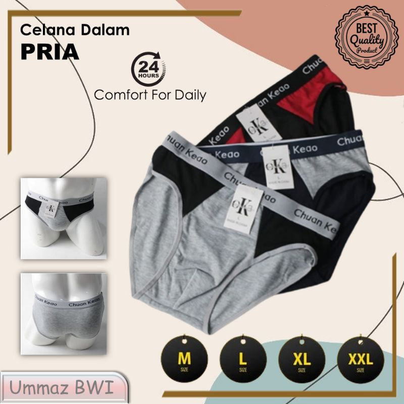 Chuan Keao // Fema CD Celana Dalam Pria Dewasa