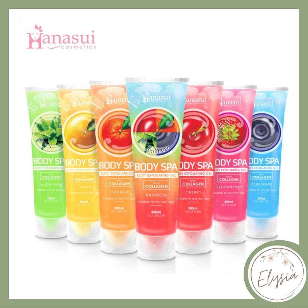 HANASUI BODY SPA PEELING GEL BPOM ORIGINAL