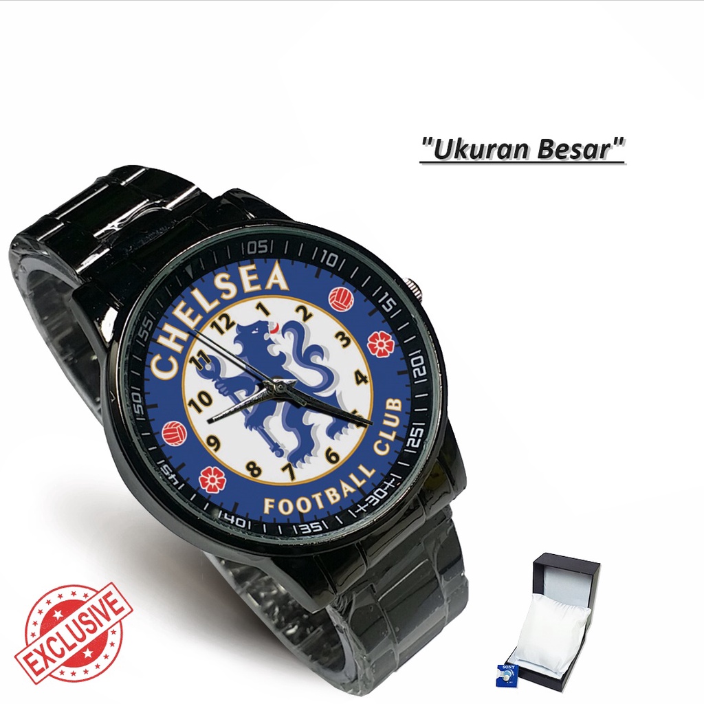 Jam Tangan Rantai Couple CHELSEA FC - 2 (Special)