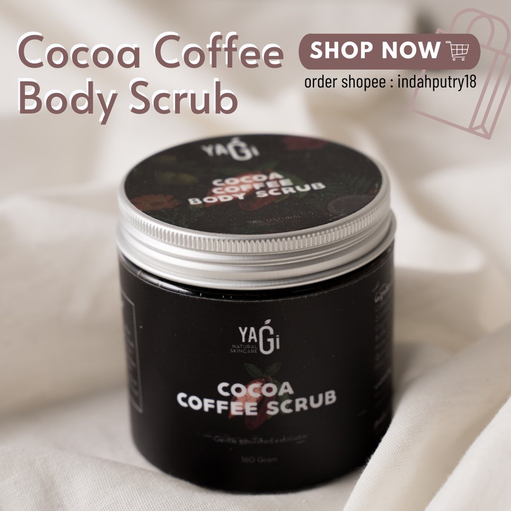 Yagi Cocoa Coffee Body Scrub | Yagi Natural