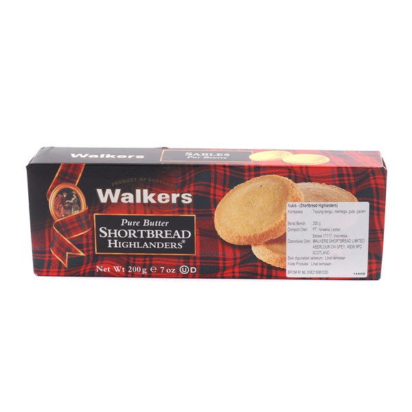 

WALKERS Pure Butter Shortbread Highlanders Cookies 200gr