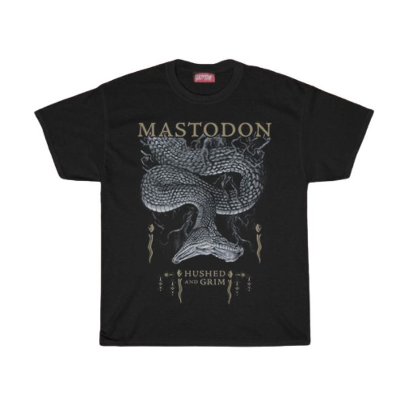 KAOS / T SHIRT / MASTODON / KAOS BAND MASTODON HUSHED AND GRIM