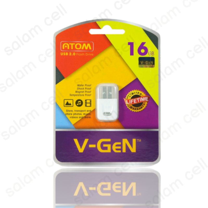 Flashdisk ATOM V-GEN Original Vgen Garansi Resmi