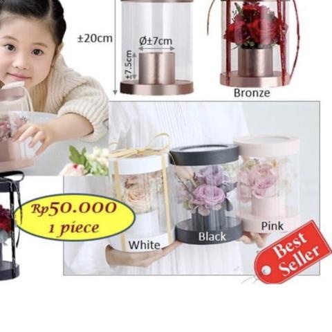 

♝ Mini Opp Round Flower Box - Box Mika / Mica(1437B) ➱