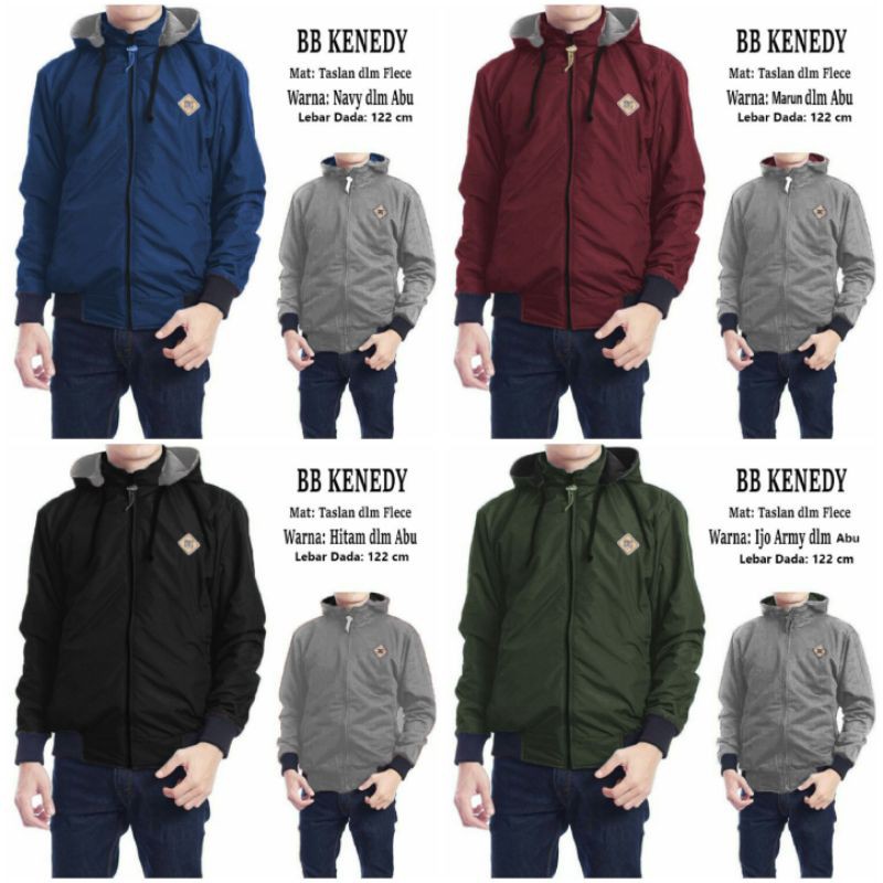 BB KENEDY XXL/ JAKET JUMBO / JAKET COWOK
