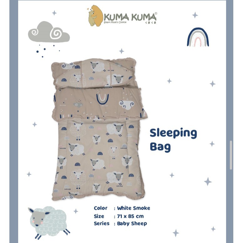 Sleeping Bag Canopy Kuma Kuma/ Alas Tidur Bayi Premium Rilakkuma by Kuma Kuma 47080