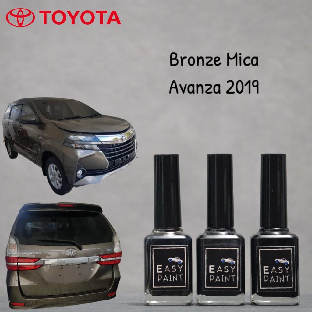 Cat Oles Bronze Mica Metalic Toyota Avanza Facelift 2019 Coklat Metalik