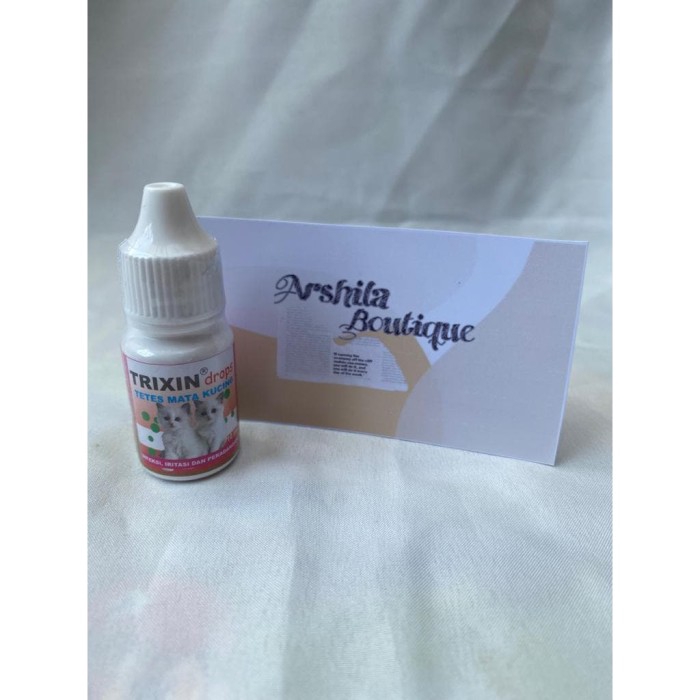 Trixin Cat - Obat Tetes Mata Kucing Obat Belekan Kucing