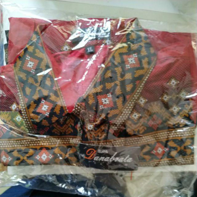 Motif Ulir Keong Size M L Xl Xxl Kemeja Batik Pria Lengan Panjang Terbaru