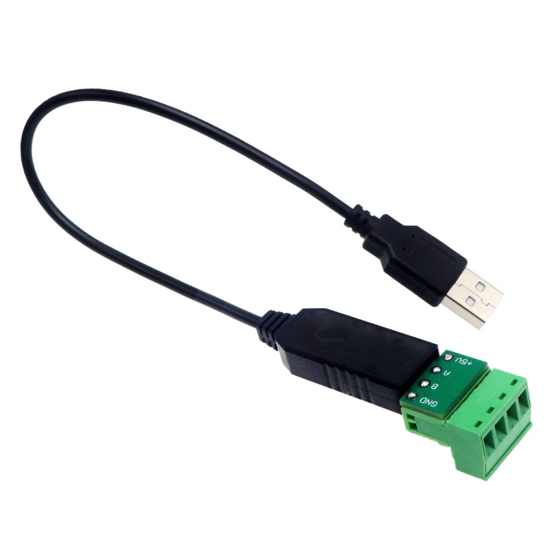 Btsg 30cm USB to RS485 RS-485 Serial Port Device Converter Adapter Kabel Ekstensi