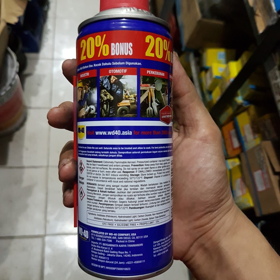 WD40 original 333ml besar WD WD40 original 333ml besar WD