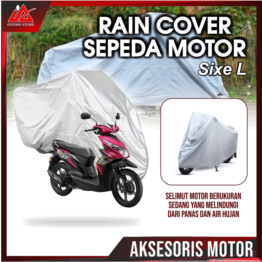 MOTOCICLETA L SIZE Sarung Penutup Tutup Selimut Pelindung Cover Caver Motor Matic Matik Ninja Beat