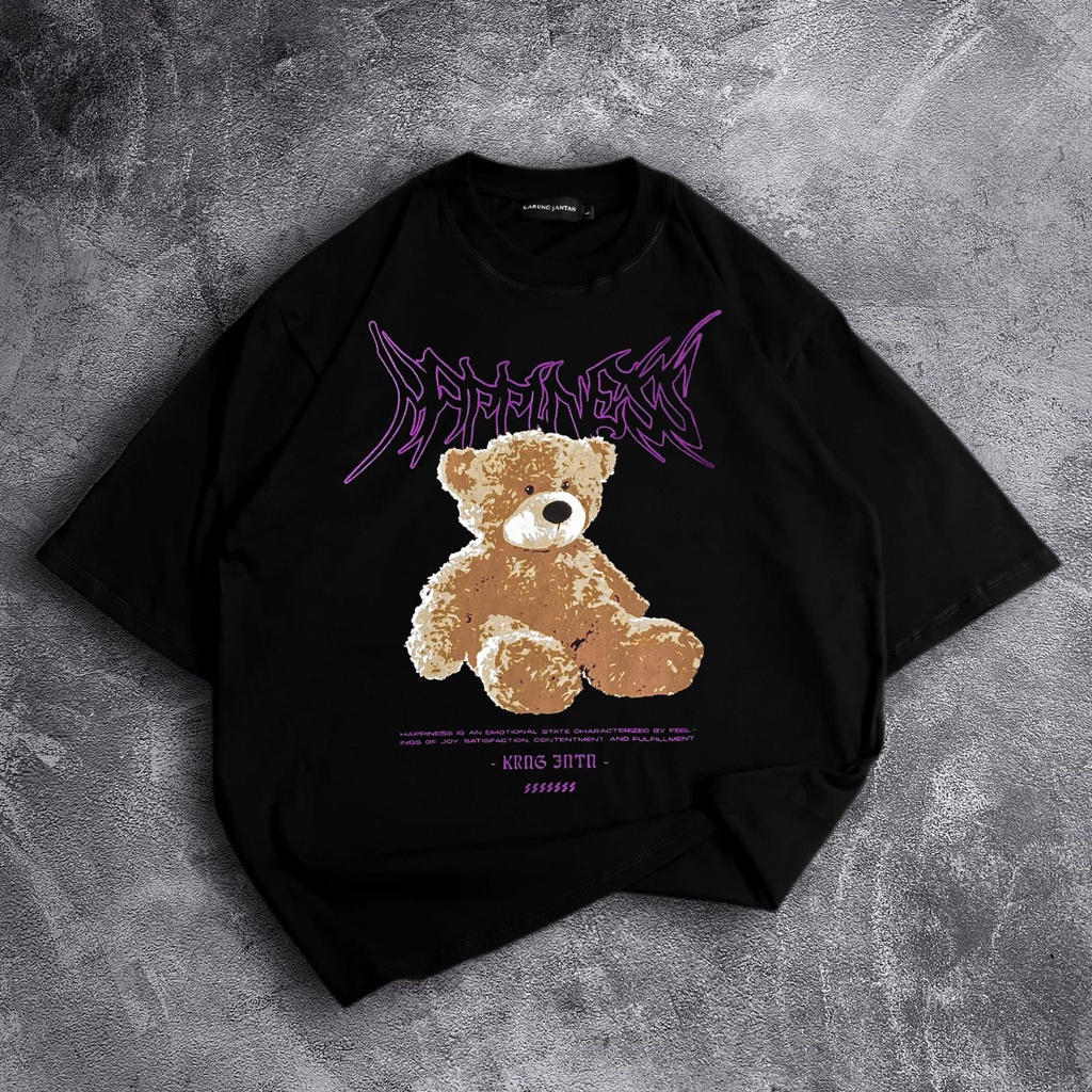 [Oversize] BAJU KAOS OVERSIZE / OVERSIZE T-SHIRT &quot;bear&quot;