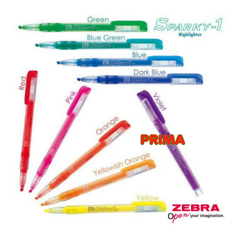 

HIGHLIGHTER / TEXTLINER SPARKY-1 ZEBRA