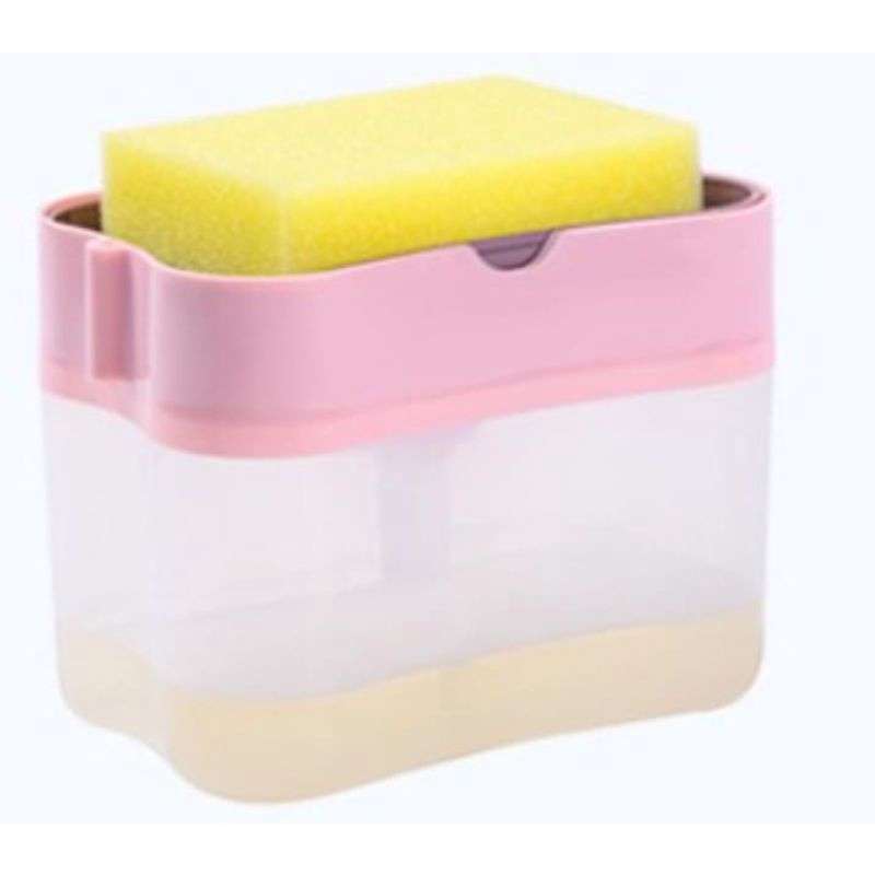 Dispenser sabun cuci piring+sponge