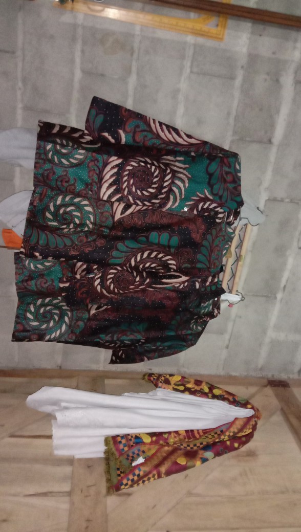 Batik Wanita Asj Sa Hrb026 Kenongo Kemeja Tosca Pendek