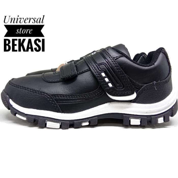 TERUPDATE SEPATU SEKOLAH ANAK PEREMPUAN LELAKI UNISEX ANDO MORGAN LITE SD SMP - 30- PUTIH KEREN