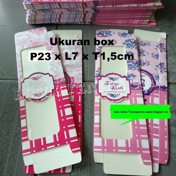 

sovenir sofenir suvenir isi 100 Kotak souvenir uk 23x7x1,5cm | box untuk kemas centong