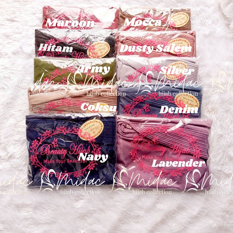 (Beauty Hijab) Hijab Instan Kalista Original Beauty Hijab - Jersey Arsila