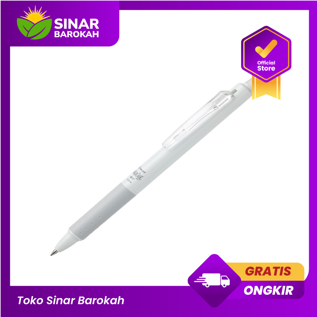 

Bolpen Frixion Clicker 0.7 Hitam Case Putih Limited Edition