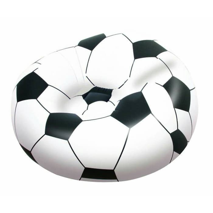 Sgmshop sofa angin soccer ball intime sepak bola tiup inflate jumbo besar