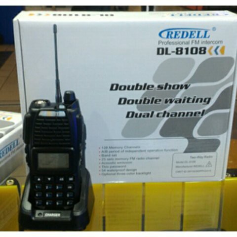 Ht murah. handy talky Ht REDELL DL-8108 DUALBAND VHF & UHF