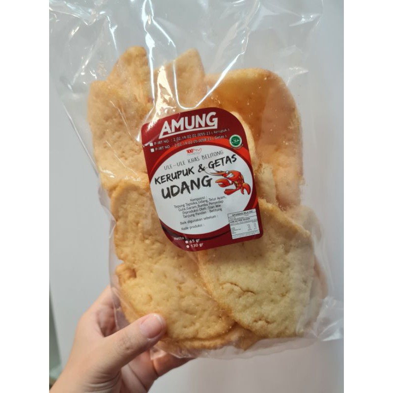 

Kerupuk Amung Udang Lebar Oleh Oleh Khas Belitung