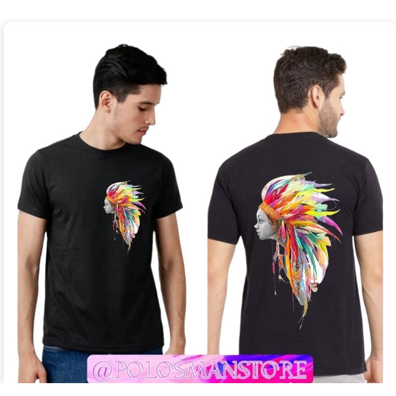 kaos distro keren Tshirt Apache culture / kaos distro outdoor kaos rainbow