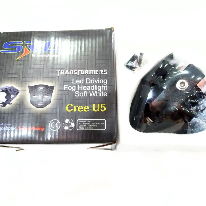 PROMO LAMPU LED SOROT TEMBAK TRANSFORMER SRC U5 JARAK JAUH Free Ongkir