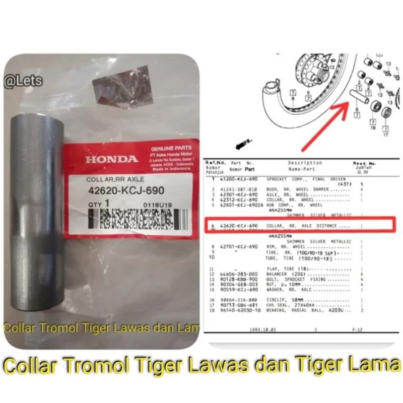 COLLAR TROMOL TIGER 2000