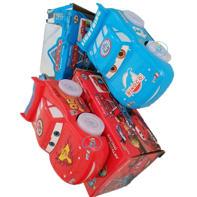 Mainan Anak Mobil Racing Sport Cars Bump And Go Ada Musik Dan Lampu-3