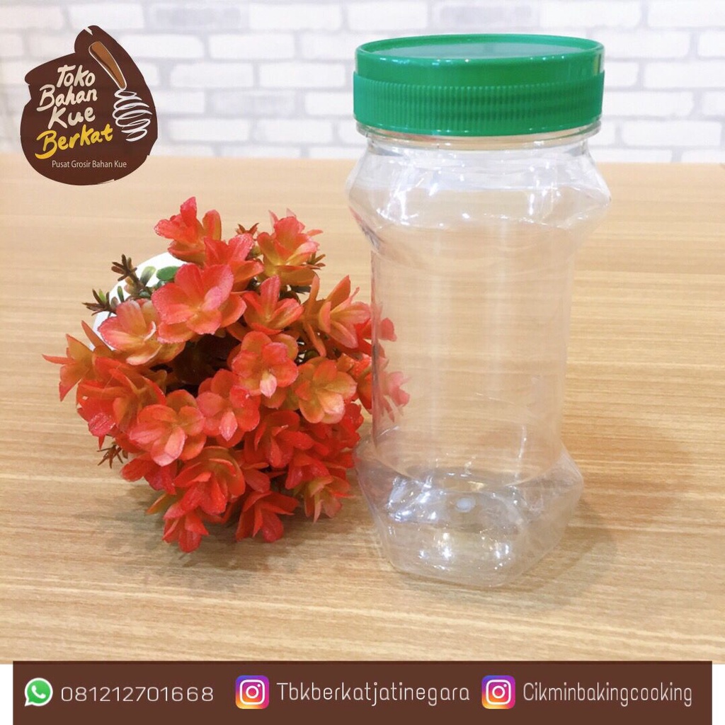 Botol TOP - 1 100ML (NAT) + PLUG + TUTUP - 100 ML