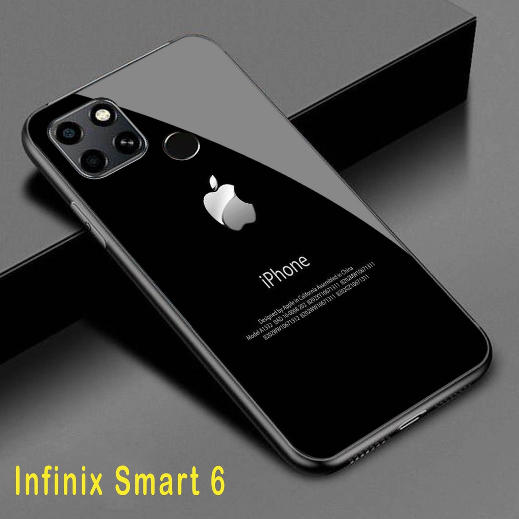 (S01) Softcase Kaca INFINIX SMART 6 - casing handphone - INFINIX SMART 6 - pelindung handphone - INFINIX SMART 6