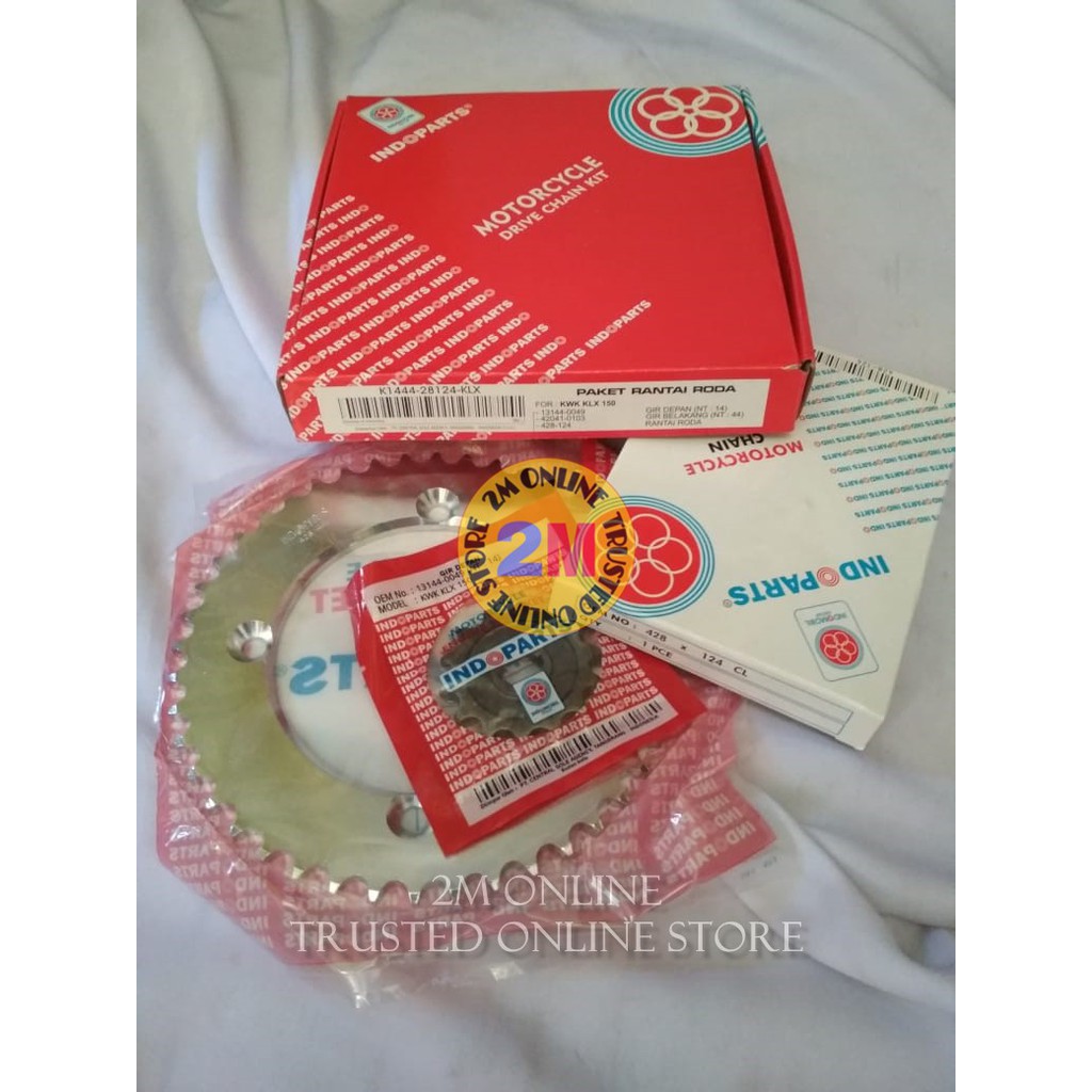 2m GEAR SET KLX 150 MERK INDOPART