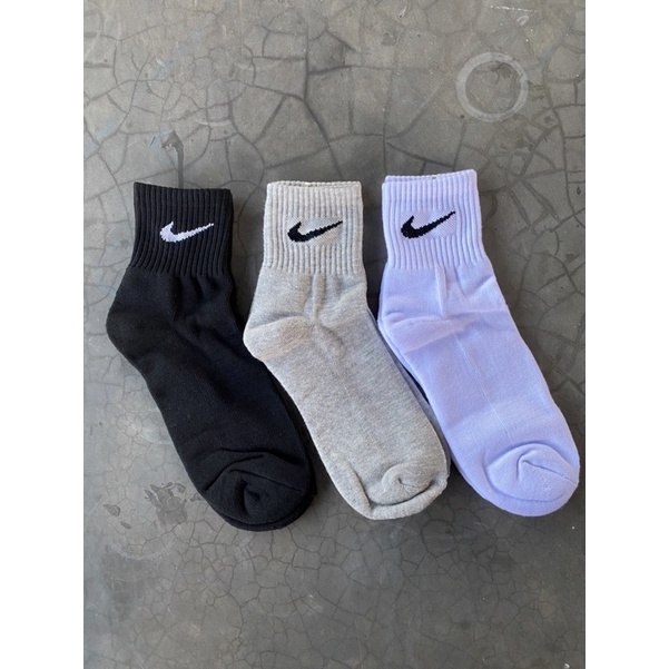 Kaos Kaki Sport Nike Socks Original Angkle Tebal Olahraga Gym