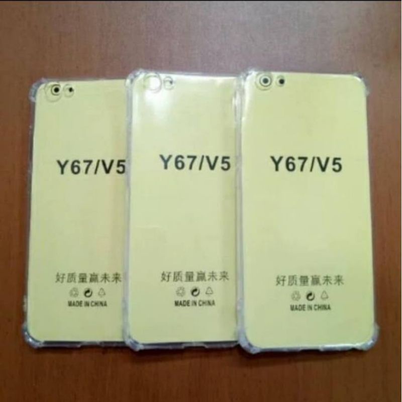 Softcase Bening Vivo V5 / V5S / Y67 Elegant - Softcase Anticrack Vivo V5 Lite